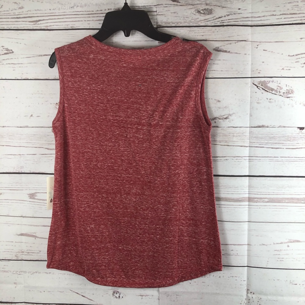 📦Glitz Small side slit on shoulders red scarlet - Picture 4 of 8